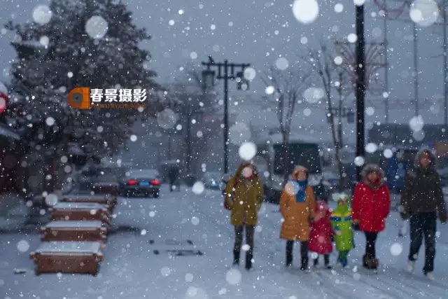 大同2018年的第一次與雪的邂逅，大同你太美了！