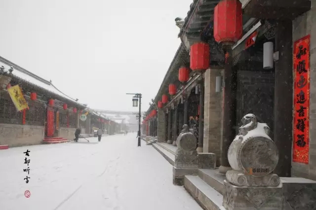 大同2018年的第一次與雪的邂逅，大同你太美了！